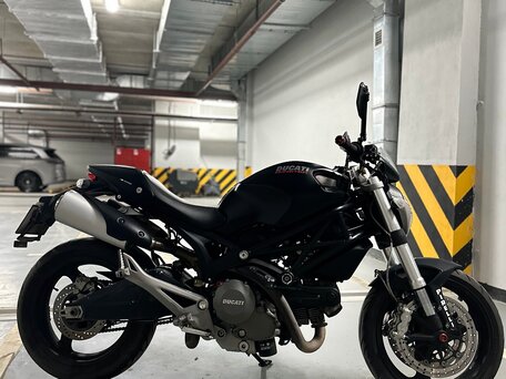 2011 Ducati Monster 696, чёрный, 550000 рублей, вид 4