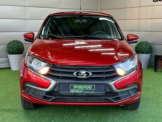 2021 Lada (ВАЗ) Granta I Рестайлинг, красный, 539000 рублей, вид 2