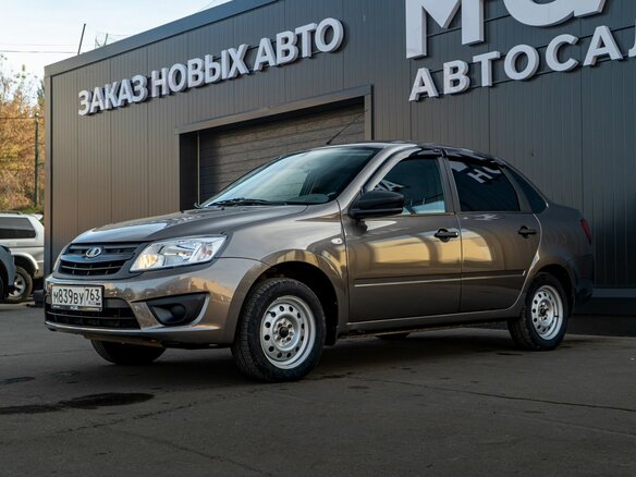 2018 Lada (ВАЗ) Granta I, коричневый, 615000 рублей
