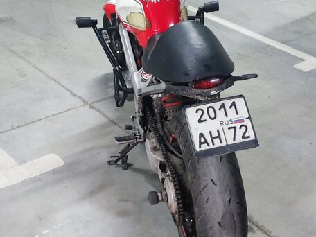 1993 Honda Bros, красный, 305000 рублей, вид 5