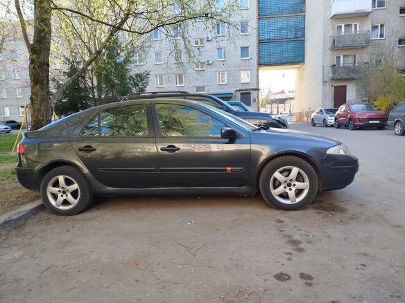 2001 Renault Laguna II, серый, 350000 рублей - вид 10