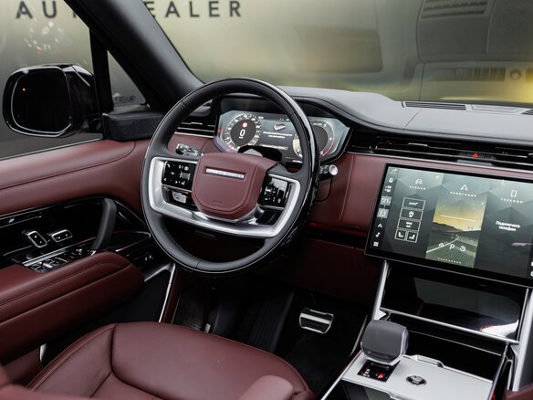 2026 Land Rover Range Rover D350 MHEV Long V, чёрный - вид 28