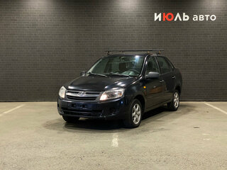 2012 Lada (ВАЗ) Granta I, чёрный, 250000 рублей, вид 1