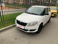 2012 Skoda Fabia II Рестайлинг, белый, 270000 рублей