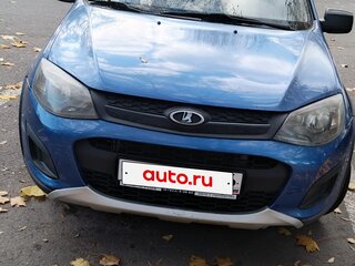 2018 Lada (ВАЗ) Kalina Cross II, синий, 700000 рублей, вид 3