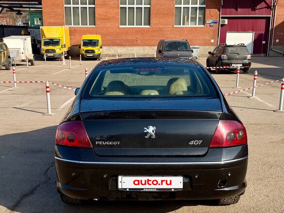 2007 Peugeot 407, чёрный, 390000 рублей - вид 2