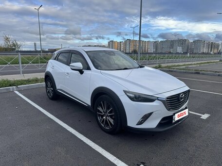 2016 Mazda CX-3 I, белый, 1300000 рублей, вид 3