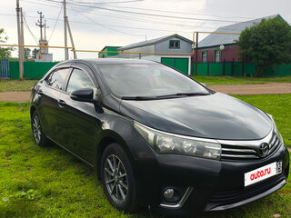 2013 Toyota Corolla X (E140, E150) Рестайлинг, чёрный, 1050000 рублей, вид 1
