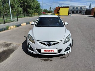 2010 Mazda 6 II (GH) Рестайлинг, белый, 899999 рублей, вид 1