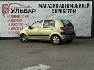 2007 Hyundai Getz I Рестайлинг, зелёный, 600000 рублей, вид 4