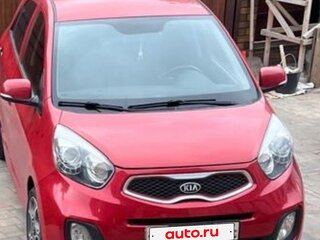 2014 Kia Picanto II, красный, 950000 рублей, вид 1