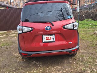 2016 Toyota Sienta II, красный, 1550000 рублей, вид 5