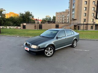 2003 Skoda Octavia I (A4) Рестайлинг, синий, 289000 рублей, вид 1