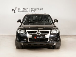 2008 Volkswagen Touareg I Рестайлинг, чёрный, 803000 рублей, вид 2
