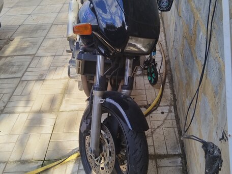 1996 Honda CB 400 Super Four, чёрный, 280000 рублей, вид 1