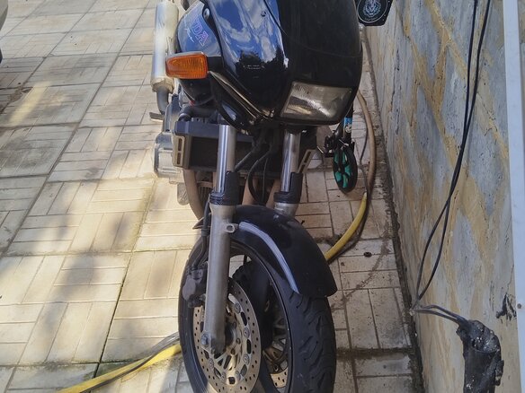 1996 Honda CB 400 Super Four, чёрный, 280000 рублей