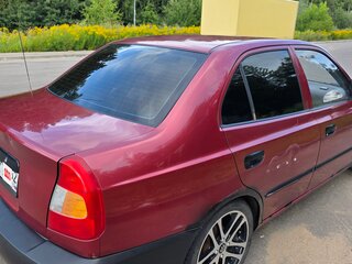 2006 Hyundai Accent ТагАЗ II, красный, 200000 рублей, вид 5
