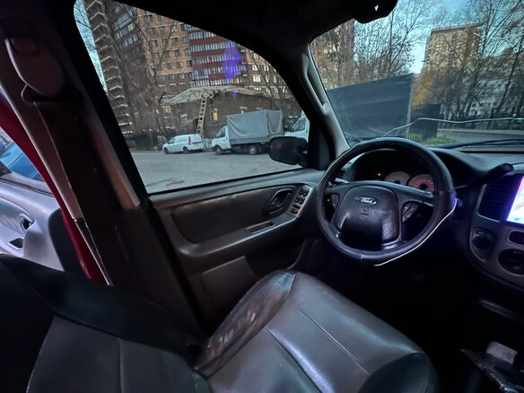 2003 Ford Escape I, красный, 375000 рублей - вид 10