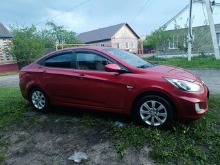 2012 Hyundai Solaris I, красный, 605000 рублей, вид 5