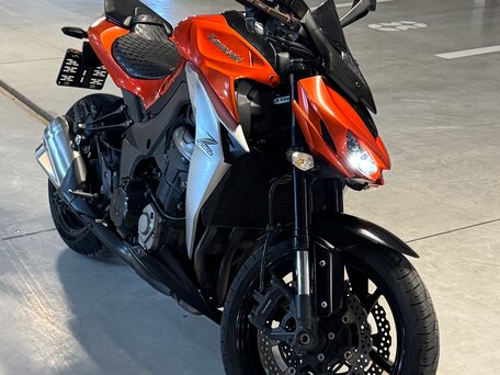 2014 Kawasaki Z 1000, красный, 750000 рублей, вид 1