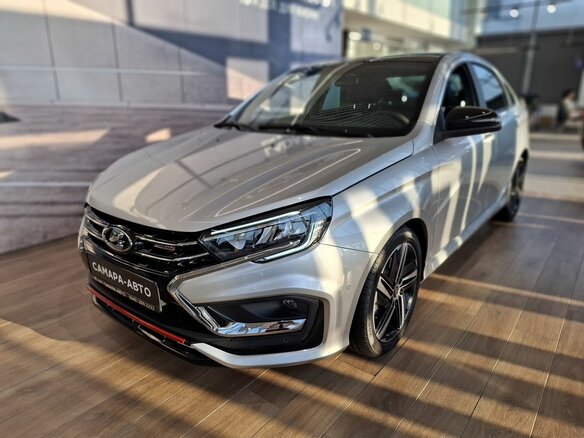 2026 Lada (ВАЗ) Vesta Sport I Рестайлинг (NG), серебристый - вид 1