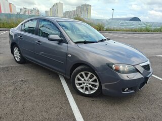 2008 Mazda 3 4-speed I (BK) Рестайлинг, серый, 850000 рублей, вид 4