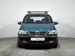 2004 Opel Zafira A Рестайлинг, чёрный, 390000 рублей, вид 2