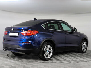 2018 BMW X4 28i I (F26), синий, 2850000 рублей, вид 2