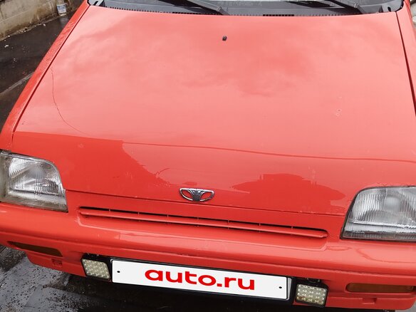 1997 Daewoo Tico, красный, 180000 рублей - вид 1