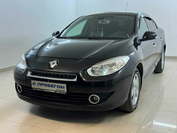 2012 Renault Fluence I, чёрный