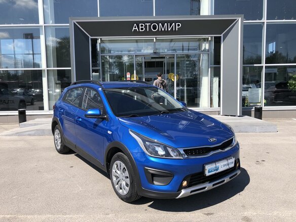 2020 Kia Rio X-Line IV, синий - вид 2