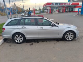 2008 Mercedes-Benz C-Класс 200 CDI III (W204), серебристый, 860000 рублей, вид 3