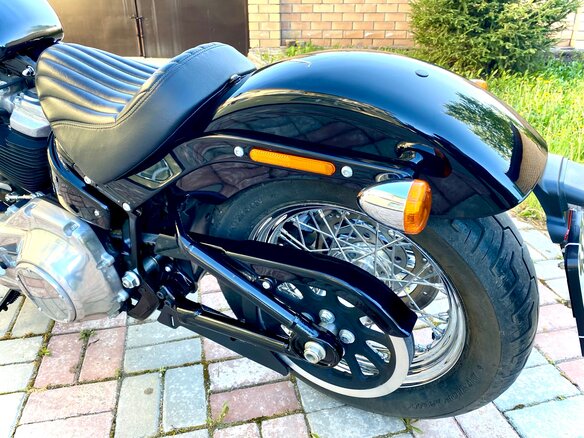 2021 Harley-Davidson Softail Standard, чёрный, 1650000 рублей - вид 6