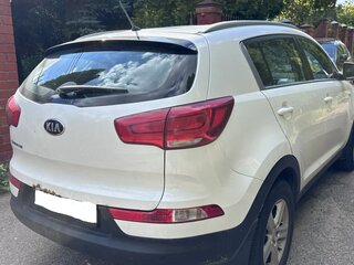 2014 Kia Sportage III Рестайлинг, белый, 1150000 рублей, вид 4