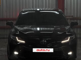 2018 Toyota Camry VIII (XV70), чёрный, 2550000 рублей, вид 3
