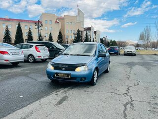 2006 Lada (ВАЗ) Kalina I, синий, 349999 рублей, вид 2