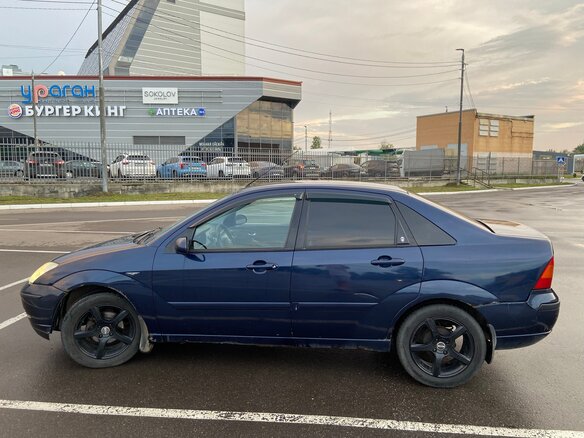 2004 Ford Focus I Рестайлинг, синий, 260000 рублей - вид 5
