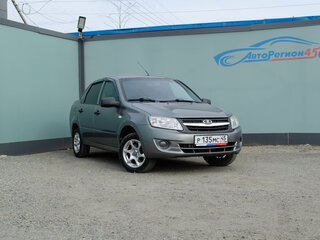 2013 Lada (ВАЗ) Granta I, серый, 276000 рублей, вид 3