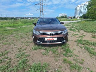 2017 Toyota Camry VII (XV50) Рестайлинг 2, коричневый, 2300000 рублей, вид 2
