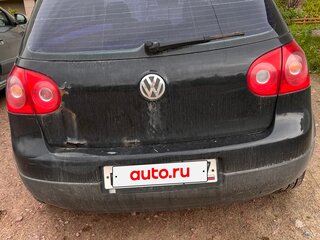 2007 Volkswagen Golf V, чёрный, 320000 рублей, вид 2