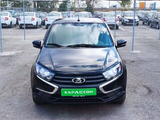2022 Lada (ВАЗ) Granta I Рестайлинг, чёрный, 840000 рублей, вид 3