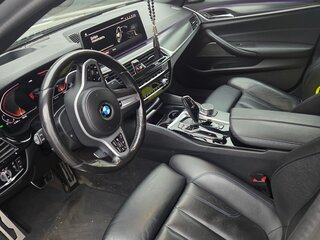 2020 BMW 5 серии 530i xDrive VII (G30/G31/G38) Рестайлинг, чёрный, 5200000 рублей, вид 5