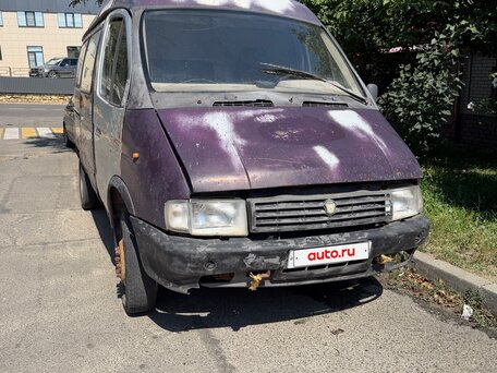 2001 ГАЗ ГАЗель (3302), фиолетовый, 129990 рублей, вид 1