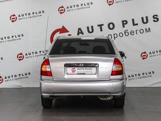 2008 Hyundai Accent ТагАЗ II, серебристый, 339000 рублей, вид 4