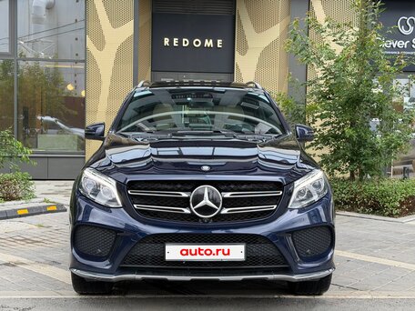 2015 Mercedes-Benz GLE 400 I (W166), синий, 3349000 рублей, вид 3