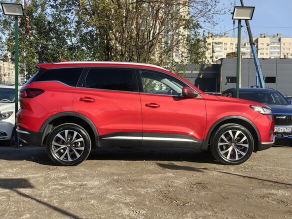 2022 Chery Tiggo 7 Pro I, красный, 1134000 рублей - вид 4