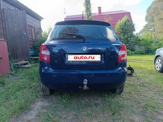 2012 Skoda Fabia II Рестайлинг, синий, 276800 рублей, вид 2