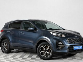 2018 Kia Sportage IV Рестайлинг, синий, 1979000 рублей, вид 1