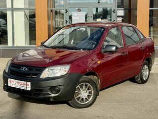 2013 Lada (ВАЗ) Granta I, красный, 299000 рублей, вид 1