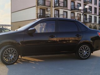 2013 Lada (ВАЗ) Granta I, чёрный, 420000 рублей, вид 5
